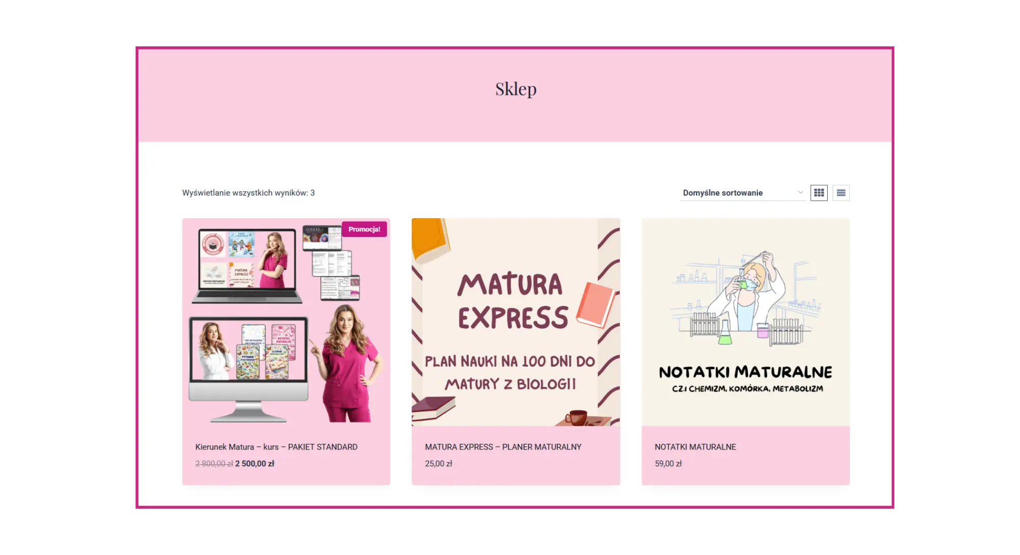 sklep z produktami cyfrowymi anatomiabiologii